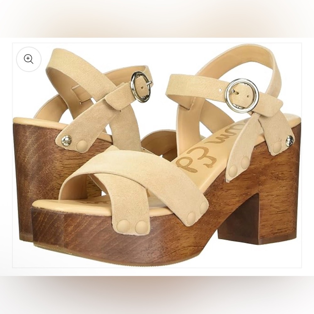 Sam Edelman Josefine Block Heel Strappy Sandal size 9.5